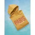 thumbnail image 3 of Paris France Banner Hoodie Women -Image by Shutterstock, Female 3X-Large, 3 of 4