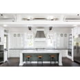 thumbnail image 4 of 2244-PN Crystorama Lighting Sylvan - Four Light Chandelier With Linen Fabric Shades In Traditional Style - 21.5 Inches Wide By 29.75 Inches High, 4 of 11