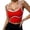 Red, variant on Women's Seamless Racerback Sports Tank Breathable Workout Camisole Yoga Running Sky Blue M