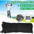 thumbnail image 2 of ATopoler Golf Hitting Practice Net 3m*3m Golf Net Golf Garden Barrier Ball Netting for Indoor Outdoor Aids Training Sports, 2 of 5