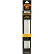 Lion Brand Double Point Knitting Needles, 8", 5-Pack, Size 9, White