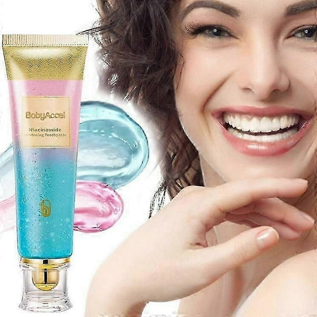 1-3X BodyAccel Niacinamide Whitening Toothpaste BodyAccel Toothpaste Niacinamide NEW