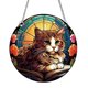 thumbnail image 1 of (2) Del Con Ventana 20*20cm Con Acrílico Gato Y Libro Atrapasoles, 1 of 9