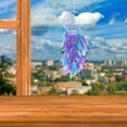 thumbnail image 3 of Pompotops Dream Catchers, Moon Creative Catcher Wind Chime Ornaments Cute Ornaments Birthday Gifts Wedding Decoration Dreamcatcher Net Hanging Home Room Car Decoration Craft Gift, 3 of 3