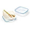 thumbnail image 1 of Starfrit LocknLock Easy Match 2x 19 oz / 550 ml Square Containers, 1 of 8