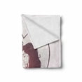 thumbnail image 2 of You and Me Soft Flannel Fleece Throw Blanket, Romantic Couple Lovers in a Heart Shape with Love Words Valentines, Cozy Plush for Indoor and Outdoor Use, 50" x 70", Pale Pink Mauve Taupe, by Ambesonne, 2 of 6