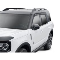 Auto Ventshade [AVS] Low Profile Ventvisor / Window Deflectors | Fits 2021-2024 Ford Bronco Sport, 4 pcs. | Dark Smoke-894085