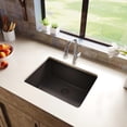 thumbnail image 2 of Elkay ELXU2522CN0 Quartz Luxe 24-5/8" x 18-1/2" x 9-1/2", 1-Bowl Undermount Kitchen Sink, Chestnut, 2 of 2