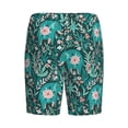 thumbnail image 4 of Rocae Lephants in the Jungle for Men's Soft Sleep Pajama Shorts, Waistband and Pockets, 4 of 9
