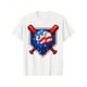 thumbnail image 1 of Baseball Drip Boy Ice Cream Patriotic American Flag 4th July T-Shirt for Boys Fashion Trend Bottoming Shirt Breathable, Casual Comfortable Top Streetwear Fashion Casual Summer Tee, 1 of 6
