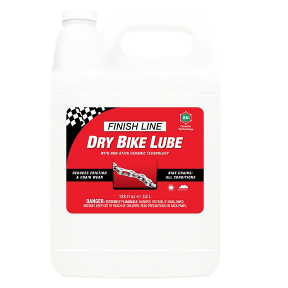 Finish Line DRY Bike Chain Lube - 1 Gallon, Bulk