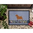 thumbnail image 3 of Carolines Treasures BB5513JMAT Norfolk Terrier Welcome Door Mat Indoor Rug or Outdoor Welcome Mat 24x36 Doormat  24H X, 3 of 4