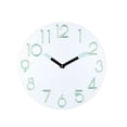 thumbnail image 1 of Cateissary Reloj finamente elaborado para decoración de habitaciones y decoración de paredes, adecuado para decoración en varios Electrodomésticos Azul claro, 1 of 6