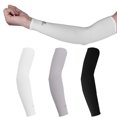 thumbnail image 1 of Mangas De Brazo Más Frías Protección Uv Buena Permeabilidad Al Aire Alta Flexibilidad Para Correr Bicicleta Senderismo Golf Tenis Fútbol Conducir Pesca 1 Par Noticed HA024003-01, 1 of 6