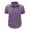 Purple, variant on Bxsruta Men'S Casual Short Sleeve Shirt with Turndown Collar and Pocket, Comfortable Polyester for Daily Outdoor Wear, Easy Care, 2XL