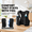 Black-Large-X-Large, variant on Black Large-X-Large Running Vest Hydration Pack with 500ml Soft Flask