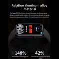 thumbnail image 3 of Pulsera inteligente Irfora Smart Band Fitness Tracker Pulsera Deporte Reloj inteligente Termómetro de muñeca Ritmo cardíaco Monitoreo del sueño Pulsera IPS Pantalla táctil IP67 Información a prueba de Irfora Pulsera inteligente, 3 of 7