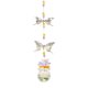 thumbnail image 1 of Wdftyju Metal mariposa cristal Suncatcher accesorio de iluminación cortina hogar jardín decoración Wdftyju 5sf4xh0wt4he5mj3, 1 of 9