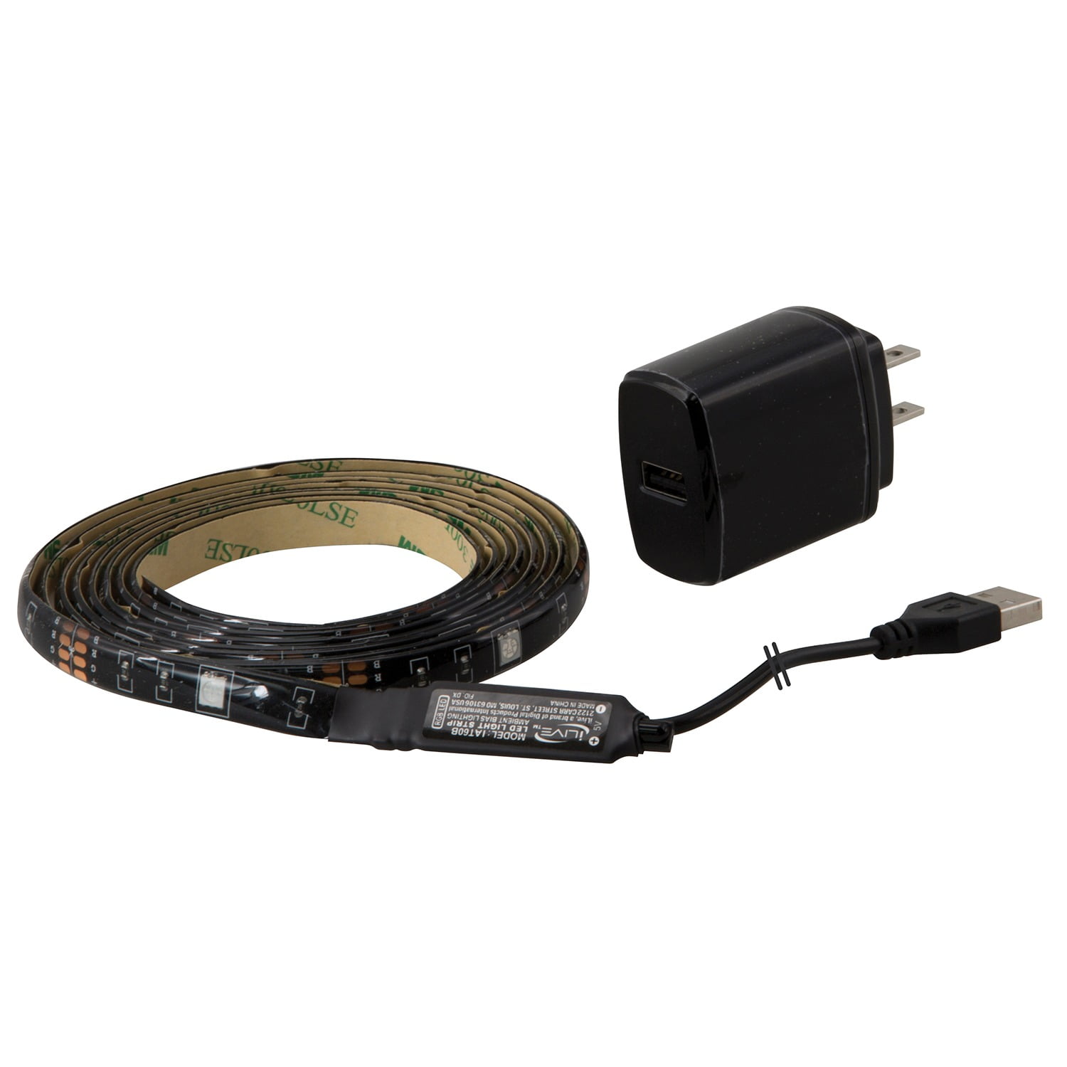 Ilive Ilive Iat60b 32-led Bias Lighting Strip, 6.56 Feet