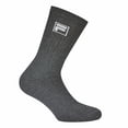 thumbnail image 3 of Fila Unisex Socks Cotton Grey 2.5-5 Uk, 3 of 4
