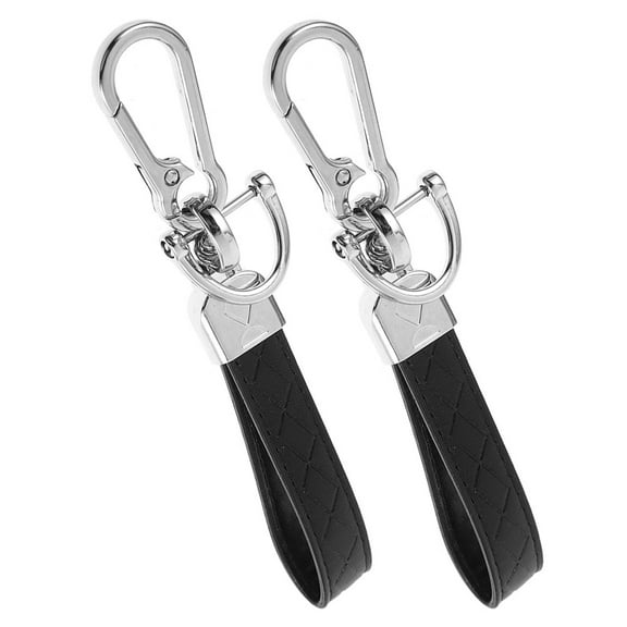 2pcs Car Keychain For Men Key Ring With Anti-Lost D-Ring Car Key Accessories Cute Keychain Charms Car Key Holder Bag Hanging Decoration Handmade Keychain