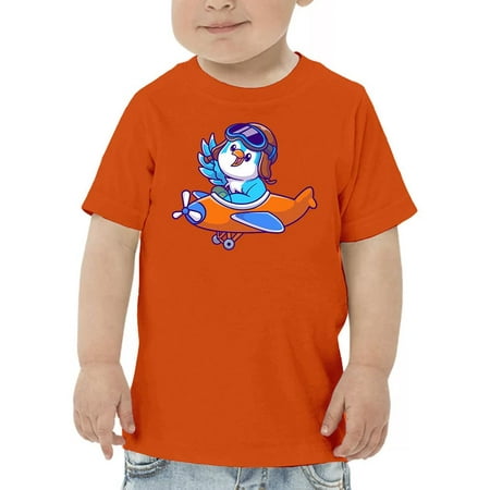 

Cute Bird On Airplane T-Shirt Toddler -Image by Shutterstock 4 Toddler