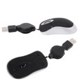 thumbnail image 2 of SHISUYAN 2 Pcs Mini Souris Optique Rétractable Compacte pour Ordinateur avec Design Ergonomique Noir, 2 of 9