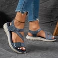 thumbnail image 3 of Dakaela Women's Walking Sandals Strappy Summer Hiking Sport Shoes Athletic Workout Gym Slip on Sneakers with Arch Support Size 7.5, 3 of 7