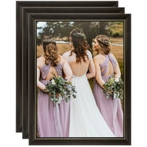 ArtToFrames 20" x 30" Cherry Picture Frame, 20x30 inch Red Wood Poster Frame (WOM-4316), 3 Pack