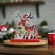 thumbnail image 5 of Manualidades de Papá Noel, decoración de madera, adornos de escritorio, centros de mesa, letreros de madera, adornos de madera, elegante decoración navideña para el hogar, ambiente festivo,, 5 of 9