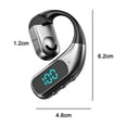 thumbnail image 4 of Open Ear Bone-Conduction Bluetooth Headset with Microphone for Cell Phones, 30-Hour Listening Time, 10-Meter Transmission Distance, 4 of 7
