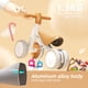 thumbnail image 4 of XJD Baby Balance Bikes Bicycle Baby Toys for 1 Year Old Boy Girl 10 Month -36 Months Toddler Bike Infant No Pedal 4 Wheels First Bike or Birthday Toys Children Walker (Brown-1), 4 of 5
