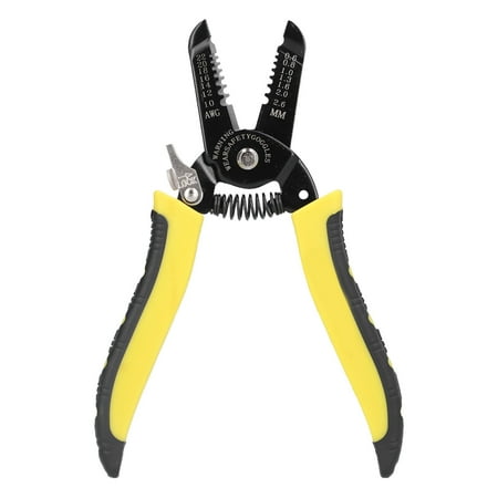 

Wire Stripper High‑Carbon Steel Wire Stripping and Cutting Plier for Stripping Wires of 0.6‑2.6mm Diameter