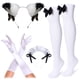 thumbnail image 5 of Disfraz Wannsee Anime Gata Francesa de Criada Delantal 2XL Negro, 5 of 7
