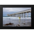 thumbnail image 2 of Peterson, Lee 24x17 Black Modern Framed Museum Art Print Titled - Scripps Pier I, 2 of 5