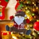 thumbnail image 5 of Colgante de Navidad Ganfancp Papá Noel Muñeco de Nieve Adornos para Colgar, 5 of 6