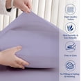thumbnail image 7 of SKY BEDDINGS King Size Pillowcase Set of 2 - Lavender Super Soft Pillow Cases King, 600 Thread Count 100% Egyptian Cotton, Breathable, Cool, Sateen Weave Sleeping Pillow Covers - Lavender, 7 of 7