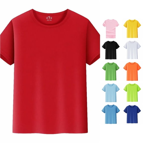 NinXxx Men's Workout Running Athletic Crewneck Performance Training Tee Red XXL