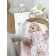 Gerber Baby Girl Sleep 'n Play Footed Pajamas, 4Pack