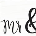 thumbnail image 2 of Jaxn Blvd. 12x12 White Modern Wood Framed Museum Art Print Titled - Mr. and Mrs. I, 2 of 4