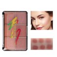 thumbnail image 2 of WREESH Palette de Fards à Joues 6 Couleurs Naturel Longue Tenue Doux pour la Peau Rouge Mat, 2 of 3