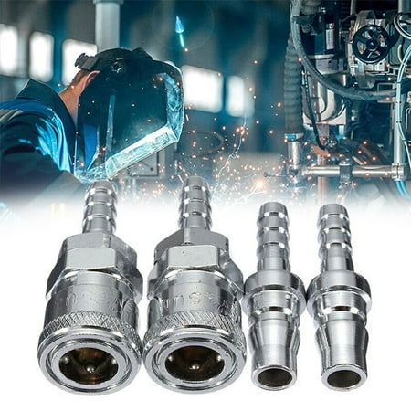 

4PCS 8mm Gas Hose Copper Nozzle Quick Release Connector for Motorhome New
