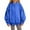Blue, variant on Boys Girls Oversized Zip Up Hoodie Long Sleeve Hooded Sweatshirts with Pockets Kids Plain Baggy Athletic Jackets