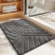 thumbnail image 2 of Alfombrillas absorbentes flocadas para baño, alfombrillas de baño para el hogar, alfombras antideslizantes de secado rápido, 2 of 5