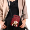 thumbnail image 4 of XYZCANDO Santa Claus Cellphone Crossbody Bag Small Messenger Handbag for Travel Running Shop Portable Coin Purse Single Shoulder Bag Mini Purse Corssbody, 4 of 7