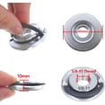 thumbnail image 2 of 2Pcs Angle Grinder Flange Nuts with 5/8-11 Inch Thread, Quick Change Grinder Flange Locking Nut Metal Angle Grinder Nut for Replacement/Fixing Cutting Discs, 2 of 7