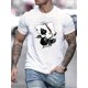 thumbnail image 1 of Camiseta gráfica para hombre con estampado de dados de póker, camisetas casuales y cómodas para el verano., 1 of 5