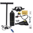 thumbnail image 2 of Kit de Réservoir de Plongée Portable 1 L, Mini Réservoir de Plongée avec Valve de Soulagement de Pression, Conception de Filtre et Jauge Étanche, pour l'Exploration sous-Marine, 2 of 7