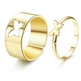 thumbnail image 1 of Couple Rings Friendship Promise Ring, 1 of 7