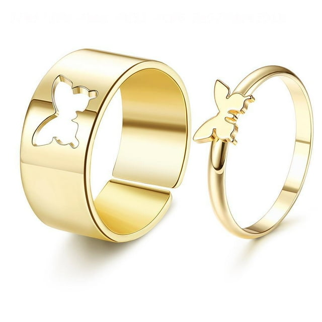 Couple Rings Friendship Promise Ring